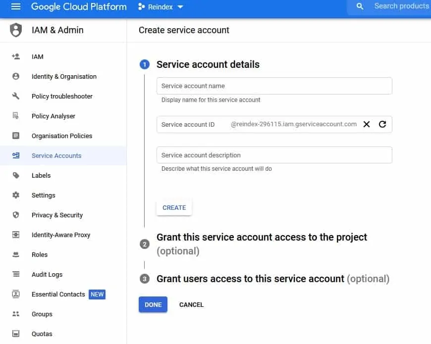Как да индексирате 200 URL адреса в Google всеки ден чрез Indexing API