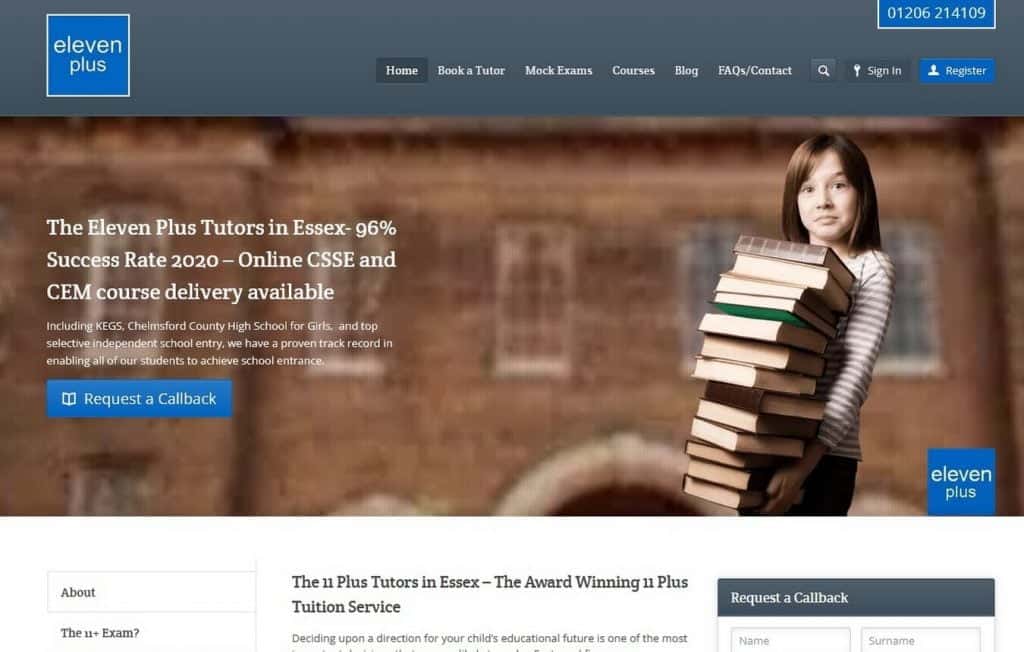 11 plus tutors – UK
