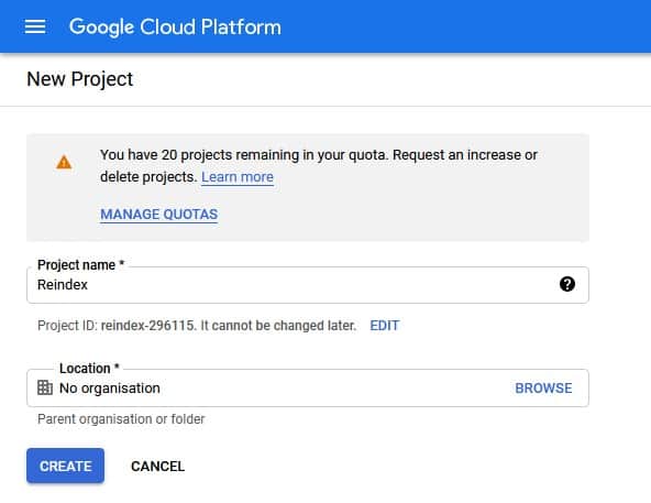 Как да индексирате 200 URL адреса в Google всеки ден чрез Indexing API
