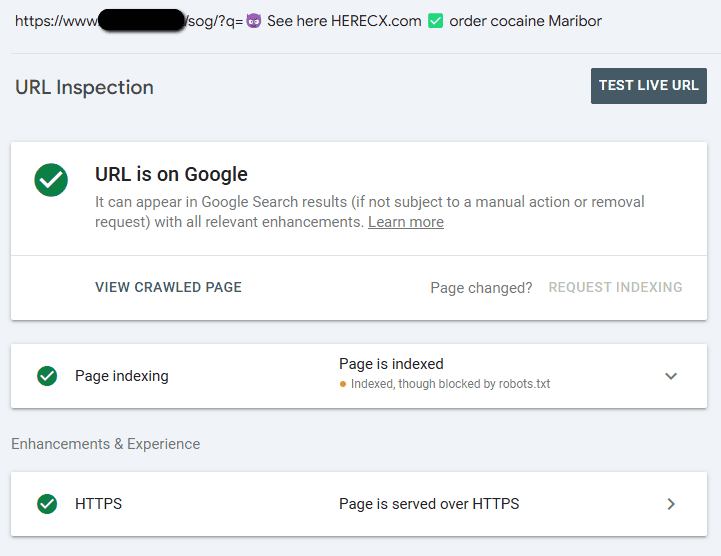 Измамници стоят зад наплива от лоши URL адреси в Google Search Console