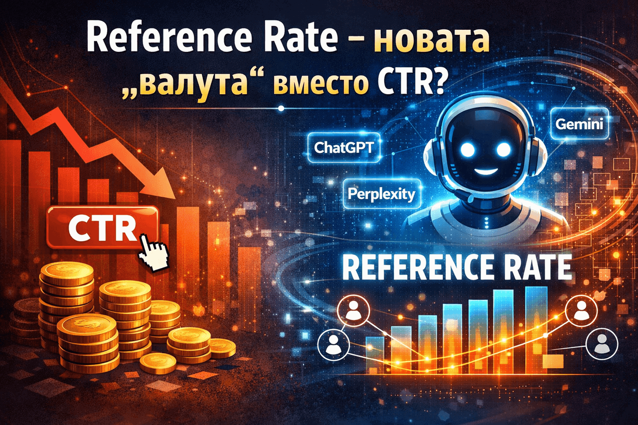 Reference rate: новата метрика вместо CTR в ерата на AI търсенето