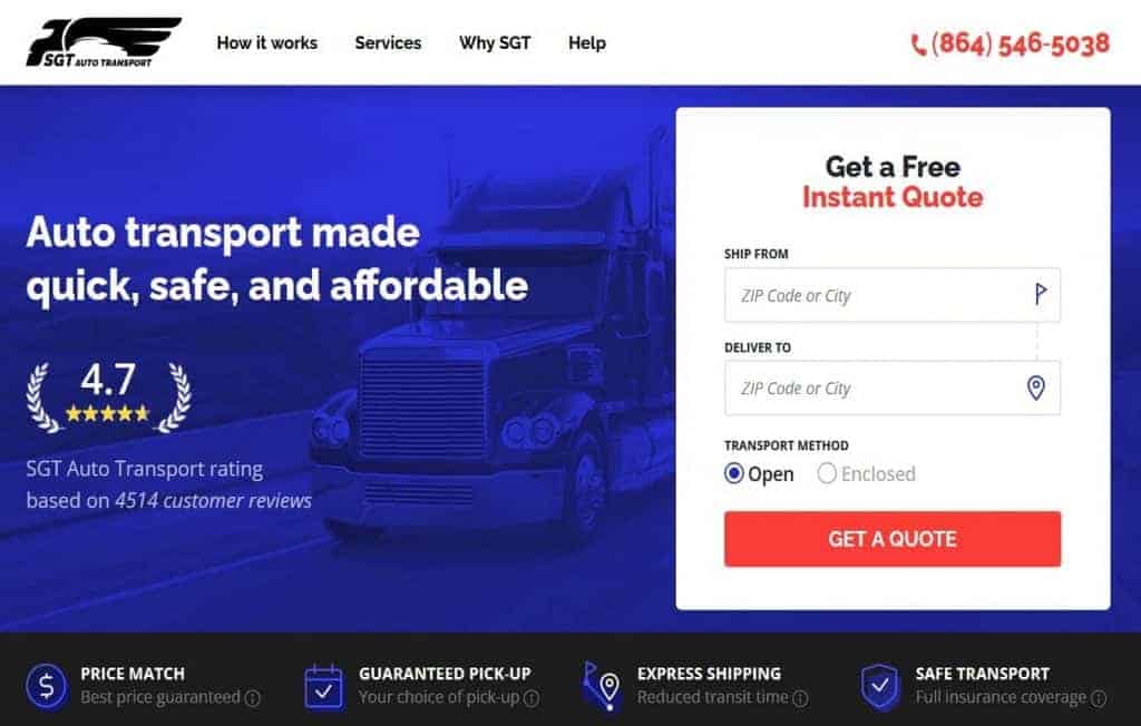 SGT Autotransport – САЩ