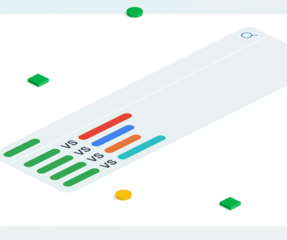 Трик с ключови думи с използване на "VS" в Google
