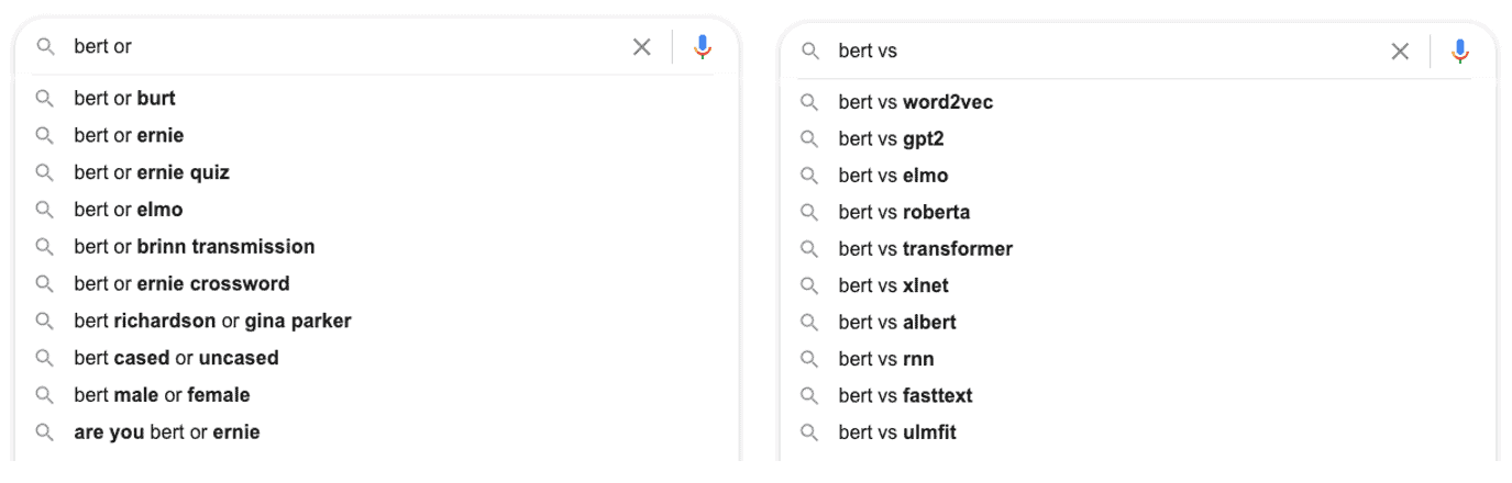 bert or с bert vs